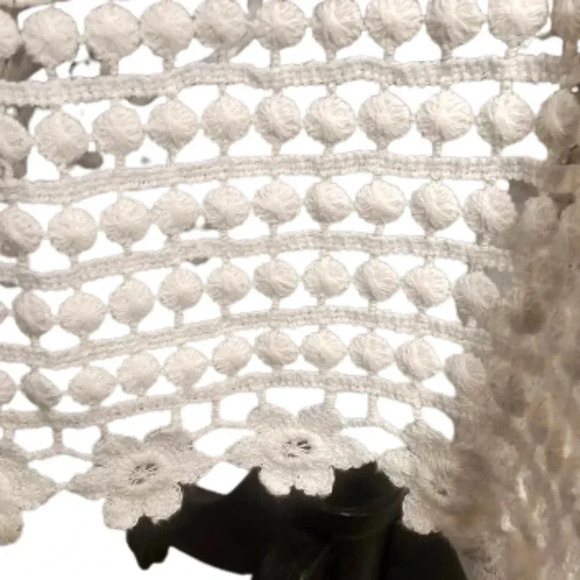 Open Crochet Tunic Top or Swim Cover-up - Picture 3 of 5